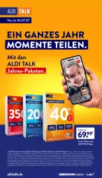Gazetka promocyjna Aldi Nord - Von Montag - Gazetka - ważna od 05.07 do 05.07.2025 - strona 45 - produkty: aldi, aldi talk, Bau, buch, eis, ente, Germ, hardware, LG, ring, rwe, Ti, usb, ZTE