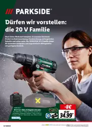 Gazetka promocyjna Lidl - Parkside - Gazetka - ważna od 10.02 do 10.02.2024 - strona 16 - produkty: akku, Akku-Schlagbohrschrauber, Bohrschrauber, eis, Elektro, elle, mac, ndk, Parkside, reis, ring, Schal, Schale, Ti, werkzeug, ZTE