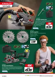 Gazetka promocyjna Lidl - Parkside - Gazetka - ważna od 10.02 do 10.02.2024 - strona 18 - produkty: akku, Akku-Handkreissäge, eis, elle, Handkreissäge, Holz, ndk, Parkside, reis, reiss, säge, Schal, Schale, Ti, ZTE