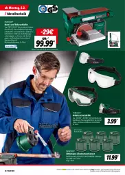 Gazetka promocyjna Lidl - Parkside - Gazetka - ważna od 10.02 do 10.02.2024 - strona 32 - produkty: Brille, eis, elle, Gläser, lamm, Lampe, mab, ndk, papier, Parkside, rama, reis, Schal, Schale, Schleifpapier, Schutzbrille, teller, Ti, tisch, werkzeug, ZTE