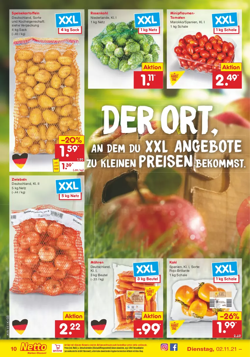 Aktueller Prospekt Netto Marken-Discount - Filial Angebote - von 02.11 bis 06.11.2021 - strona 10