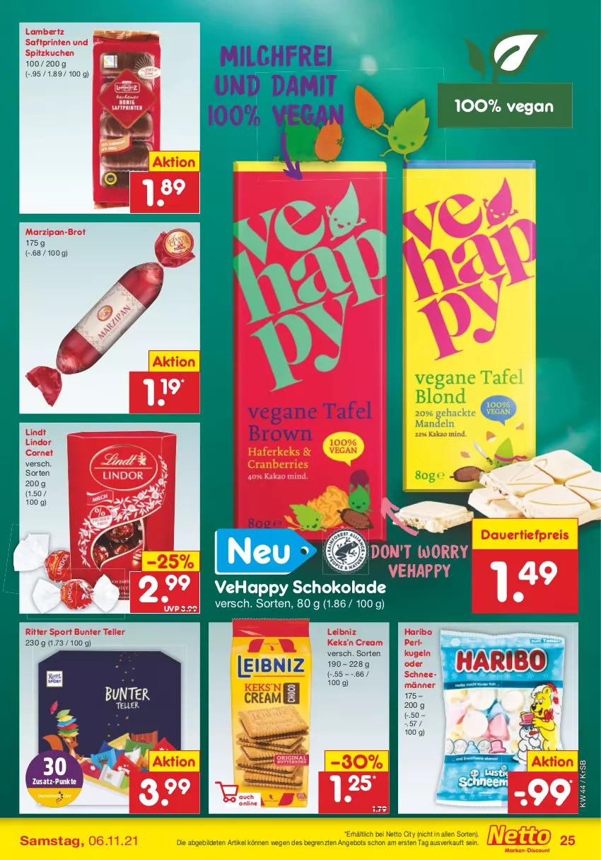 Aktueller Prospekt Netto Marken-Discount - Filial Angebote - von 02.11 bis 06.11.2021 - strona 25