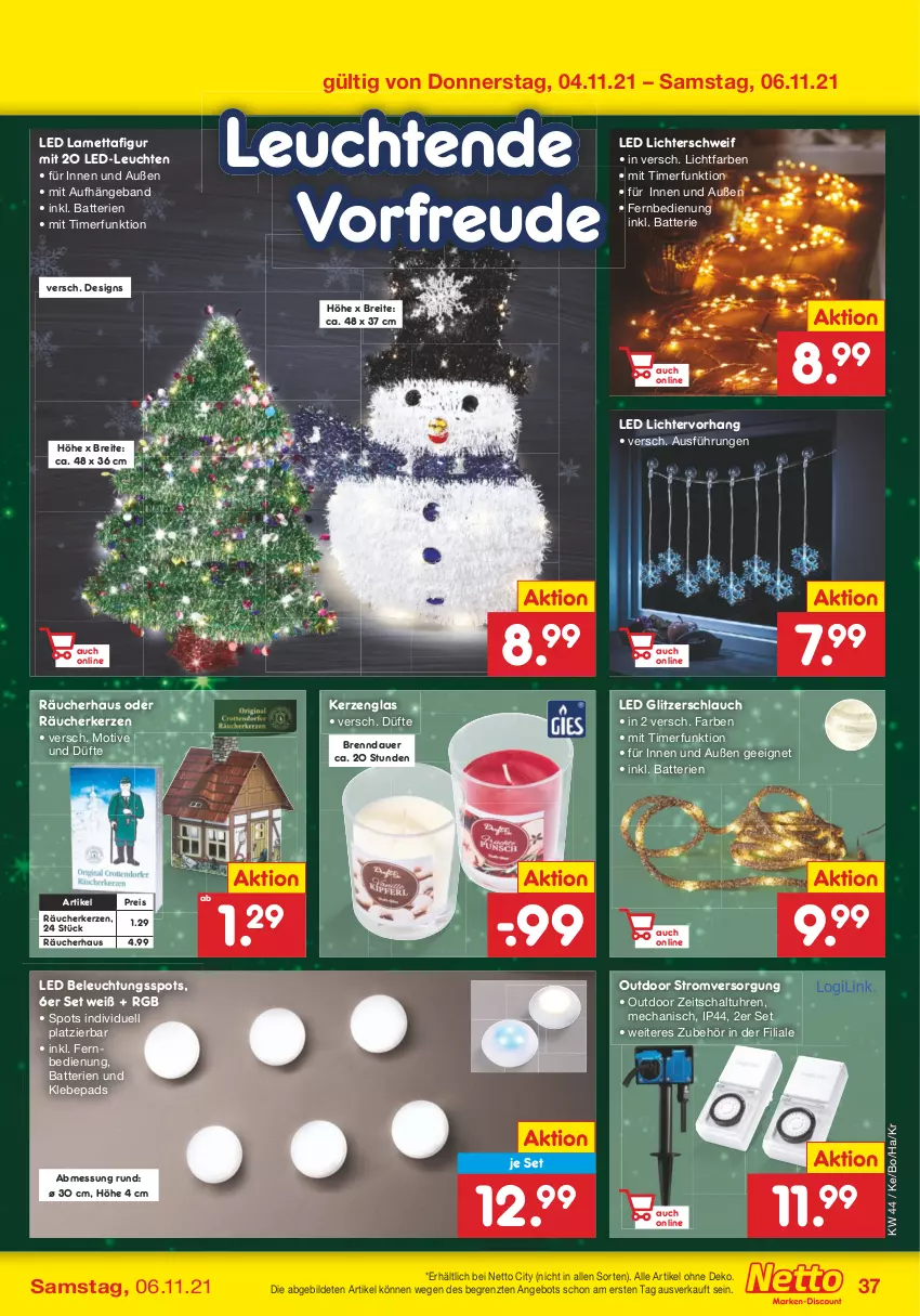 Aktueller Prospekt Netto Marken-Discount - Filial Angebote - von 02.11 bis 06.11.2021 - strona 37