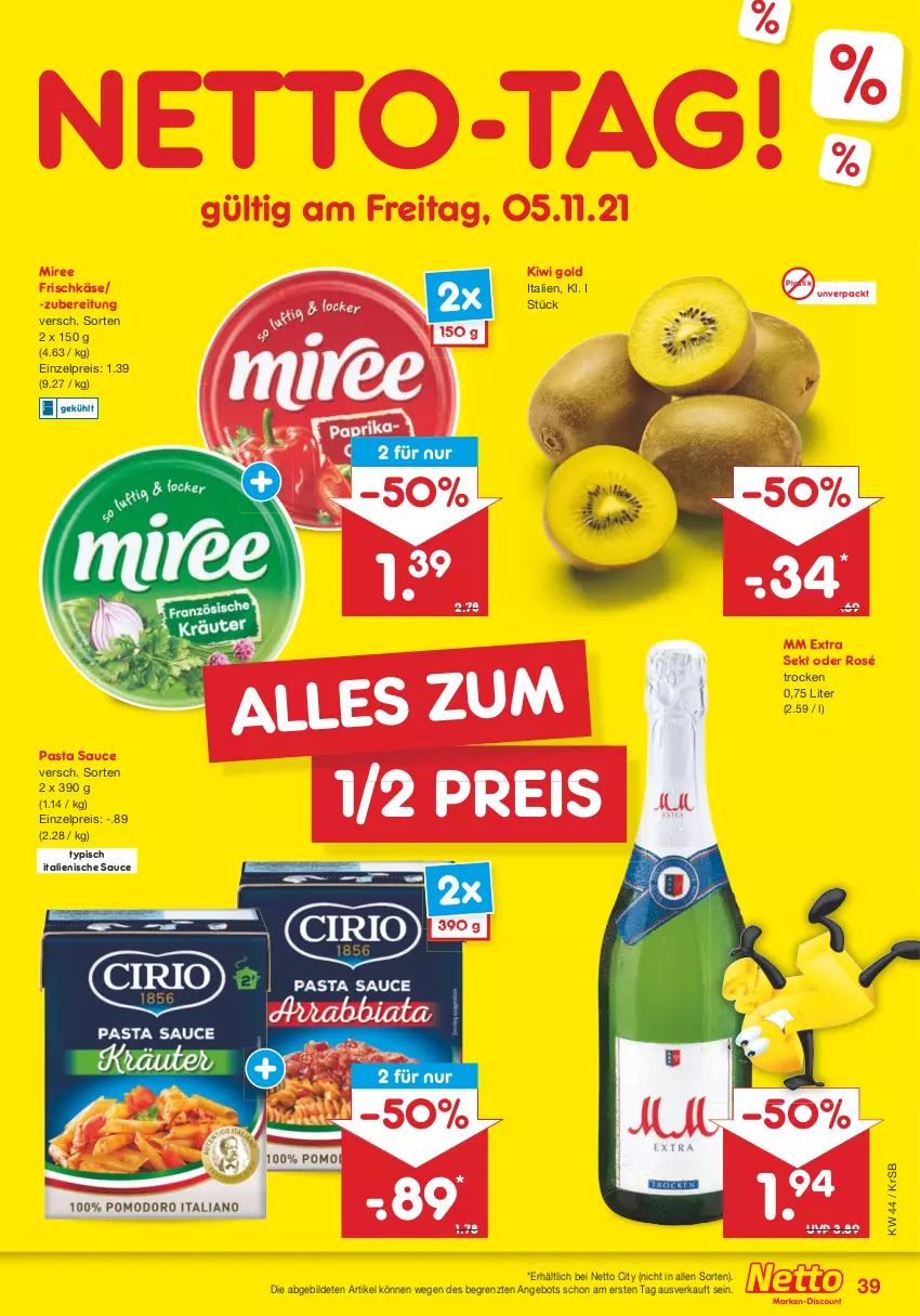 Aktueller Prospekt Netto Marken-Discount - Filial Angebote - von 02.11 bis 06.11.2021 - strona 39