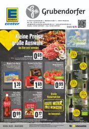 Gazetka promocyjna E Center - Angebote der Woche - Gazetka - ważna od 29.07 do 29.07.2023 - strona 1 - produkty: angebot, auer, bett, burgunder, butter, coca-cola, cola, decke, deka, drucker, eier, eis, elle, ente, erde, fanta, flasche, fleisch, gin, hackfleisch, haribo, joghur, joghurt, Lakritz, meggle, oder lakritz, reis, rind, rispentomaten, Rivaner, rotwein, rwe, salz, schwein, schweine, schweinefleisch, senseo, spätburgunder, sprite, Streichzart, telefon, teller, Ti, tomate, tomaten, uhr, wein, weine, ZTE