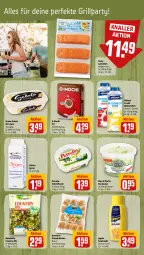 Gazetka promocyjna Rewe - Prospekte - Gazetka - ważna od 17.06 do 17.06.2023 - strona 15 - produkty: Ayran, Becher, bonduelle, brötchen, bruno gelato, butter, buttermilch, creme, eis, eiscreme, elle, filet, frucht, grill, kakao, Kraut, krautsalat, lachs, lachsfilet, milch, milram, Mochi, natur, petrella, pizza, rel, salat, schnittlauch, snack, snacks, Soße, Ti, vanille