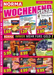 Gazetka promocyjna Norma - Norma - Gazetka - ważna od 25.07 do 25.07.2022 - strona 16 - produkty: alkohol, Becher, beere, beeren, bier, Blutorange, braten, brustfilet, eimer, eis, filet, flasche, fleisch, gewürz, grill, grillfackeln, hackfleisch, hähnchenbrust, hähnchenbrustfilet, heidelbeere, heidelbeeren, Käse, kitkat, kräuter, lebensmittel, marinade, Nackensteak, nackensteaks, natur, orange, paprika, pfanne, pfannen, pfannenkäse, pute, putenschnitzel, regal, reis, schnitzel, schwein, schweine, Schweinehackfleisch, schweinenacken, steak, steaks, Ti, tiefpreis, Tüte, und pfanne, wein, weine, weissbier, zitrone