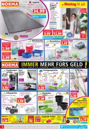 Gazetka promocyjna Norma - Norma - Gazetka - ważna od 25.07 do 25.07.2022 - strona 4 - produkty: Bau, Bebe, braun, buch, bürste, bürsten, decke, Deckel, edelstahl, eimer, eis, elle, fenster, fliegengitter, gin, handschuhe, Heu, Kette, Klarsichtbox, kleid, Kleidung, kochfeld, korb, lebensmittel, LG, Liege, Löffel, lunchbox, mikrofaser, ndk, Reinigung, reis, ring, rwe, säge, Schal, schrauben, schuhe, schüssel, snack, staubsauger, staubwedel, steckdose, Tastatur, Teleskop, teppich, Ti, topf, Wanne, wäschekorb, waschmaschine, waschmaschinen, waschmittel, WC-Bürste, wedel