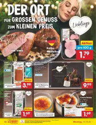 Gazetka promocyjna Netto Marken-Discount - Filial-Angebote - Gazetka - ważna od 17.12 do 17.12.2022 - strona 10 - produkty: bestpreis, buch, creme, eis, filet, fleisch, Holz, Kalbsmedaillons, korn, lachs, leine, medaillons, milch, ndk, nuss, pfanne, Rauch, reis, saft, Ti, tisch, Wild, zucker