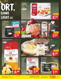 Gazetka promocyjna Netto Marken-Discount - Filial-Angebote - Gazetka - ważna od 17.12 do 17.12.2022 - strona 13 - produkty: angebot, bambus, bestpreis, blätterteig, Blätterteigtasche, creme, dessert, Dr. Oetker, eis, früchte, früchten, Löffel, milch, mövenpick, mövenpick eis, natur, reis, salz, Tasche, taschen, Tête de Moine, Ti, ZTE