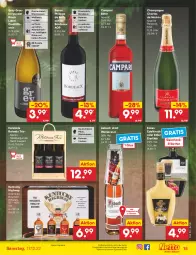 Gazetka promocyjna Netto Marken-Discount - Filial-Angebote - Gazetka - ważna od 17.12 do 17.12.2022 - strona 15 - produkty: angebot, aperitif, asbach uralt, bestpreis, black label, bourbon, bourbon whiskey, braten, brut, burgunder, campari, champagne, eier, eierlikör, eis, elle, fisch, fleisch, früchte, früchten, grauburgunder, Holz, Käse, Kette, kirsch, lack, likör, meeresfrüchte, merl, merlot, qualitätswein, reis, rotwein, schwein, schweine, schweinefleisch, spätburgunder, Ti, tuc, wein, weinbrand, weine, Weißwein, whiskey, ZTE