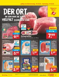 Gazetka promocyjna Netto Marken-Discount - Filial-Angebote - Gazetka - ważna od 17.12 do 17.12.2022 - strona 37 - produkty: angebot, aqua, aufstrich, bestpreis, braten, brot, brotaufstrich, buch, eis, filet, fleisch, geback, Geflügel, Holz, kräuter, Krustenschinken, lachs, lachsfilet, lachsschinken, natur, pute, reis, rind, saft, schinken, schwein, schweine, schweinebraten, schweinefilet, Ti, tisch, wein, weine, wiener, wiener würstchen, wurst, würstchen, ZTE