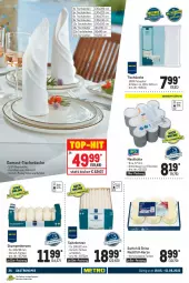 Gazetka promocyjna Metro - GastroJournal - Gazetka - ważna od 01.06 do 01.06.2022 - strona 26 - produkty: auer, Bau, baumwolle, decke, eis, kerze, Läufer, reis, Serviette, servietten, Ti, tisch, tischdecke, tischläufer, Tischwäsche, wolle