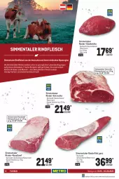 Gazetka promocyjna Metro - GastroJournal - Gazetka - ważna od 01.06 do 01.06.2022 - strona 8 - produkty: beef, blume, blumen, eis, entrecôte, filet, fleisch, kräuter, mac, Metro, rind, rinder, rinderfilet, rindfleisch, roastbeef, saft, sim, steak, steakhüfte, Ti, tisch