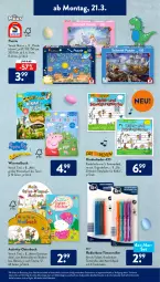 Gazetka promocyjna AldiSud - ALDI Aktuell - Gazetka - ważna od 26.03 do 26.03.2022 - strona 17 - produkty: alle artikel ohne dekoration, buch, dekoration, eis, elle, erde, gin, Kinder, merl, Puzzle, Roller, Ti, Tiere, ZTE