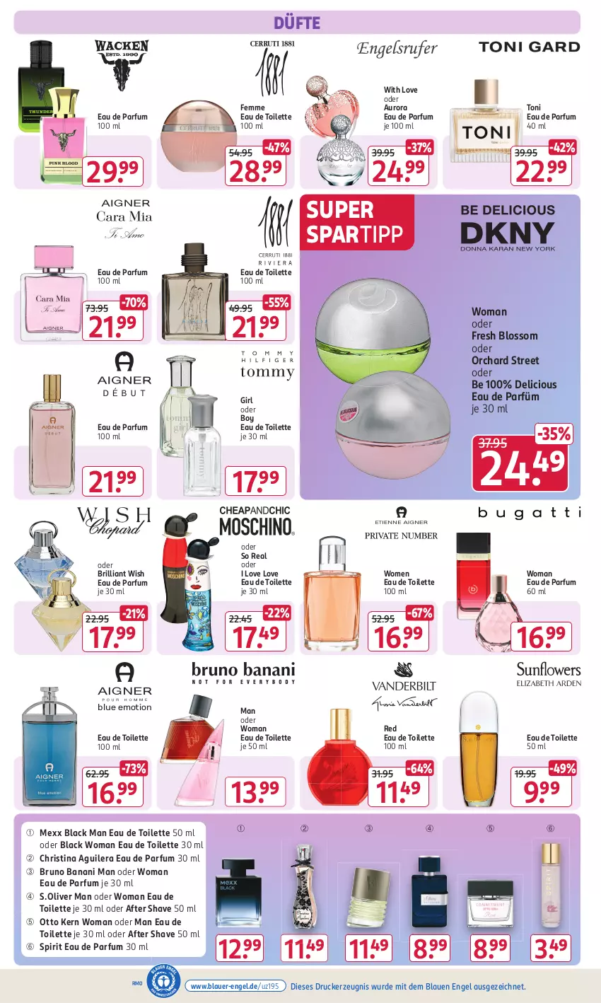 Aktueller Prospekt Rossmann - Prospekte - von 29.07 bis 01.09.2024 - strona 8 - produkty: after shave, auer, bruno banani, drucker, Eau de parfum, eau de parfum 30 ml, eau de toilette, eau de toilette 100 ml, eau de toilette 30 ml, eau de toilette 50 ml, Engel, kerze, lack, Mexx, olive, Otto kern, parfum, s.oliver, spartipp, Ti