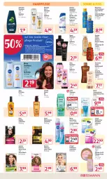 Gazetka promocyjna Rossmann - Prospekte - Gazetka - ważna od 01.09 do 01.09.2024 - strona 9 - produkty: Ambre Solaire, aqua, bio, Bräunungsöl, butter, coupon, elvital, Fusswohl, garnier, gliss, grüner tee, haarpflege, haarspray, isana, Lotion, magazin, minze, mousse, natur, natura, nivea, Nivea Men, nivea sun, Nutrisse, oder schaumfestiger, Palette, pantene, pantene pro-v, pro-v, sana, schauma, schauma shampoo, schaumfestiger, scholl, shampoo, shampoo 250 ml, sonnenschutz, Sport, spülung, spülung 200 ml, syoss, tee, Ti, Trockenshampoo, vita, wasser, Yo