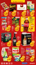 Gazetka promocyjna Penny - Prospekte - Gazetka - ważna od 25.11 do 25.11.2023 - strona 35 - produkty: baileys, beutel, Cashew, chips, coca-cola, cola, crunchips, dreamies, erdnuss, erfrischungsgetränk, fanta, fanta oder, flasche, getränk, gin, irish cream, Käse, liqueur, lorenz, merci, nuss, paprika, pet-flasche, schauma, sim, spülung, Tasche, taschen, tee, Ti, Weste, whiskas, zucker