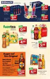 Gazetka promocyjna Getraenkeland - Gazetka - ważna od 23.07 do 23.07.2022 - strona 6 - produkty: brause, coca-cola, cola, eis, eistee, fanta, fassbrause, flasche, fuze tea, fuzetea, getränk, getränke, gin, krombache, krombacher, reis, Spezi, sprite, tee, Ti