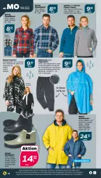 Gazetka promocyjna Netto - Angebote ab Montag - Gazetka - ważna od 19.02 do 19.02.2022 - strona 14 - produkty: auer, Bau, baumwolle, bluse, Cap, hemd, hose, Jacke, Ria, Tasche, taschen, Ti, wasser, wolle, ZTE