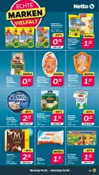 Gazetka promocyjna Netto - Angebote ab Montag - Gazetka - ważna od 19.02 do 19.02.2022 - strona 5 - produkty: almighur, almighurt, auer, Bau, Bauer, bavaria blu, bergader, brustfilet, chili, dell, Dr. Oetker, ehrmann, ehrmann almighurt, ferdi fuchs, filet, Geflügel, gouda, hähnchenbrust, hähnchenbrustfilet, joghur, joghurt, Käse, Kinder, leberwurst, magnum, mortadella, Paula, Pommersche, reinert, Ria, rind, rinder, rügenwalder, Ti, wiltmann, wurst