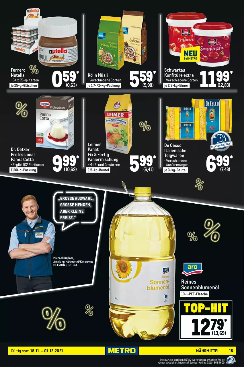 Aktueller Prospekt Metro - GastroJournal - von 18.11 bis 01.12.2021 - strona 15