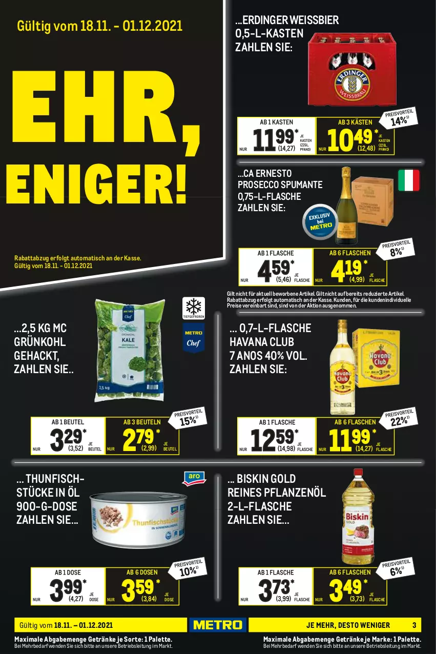 Aktueller Prospekt Metro - GastroJournal - von 18.11 bis 01.12.2021 - strona 3