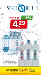 Gazetka promocyjna Getraenkeland - Gazetka - ważna od 19.08 do 19.08.2023 - strona 10 - produkty: Alwa, mineralwasser, Spreequell, Ti, wasser