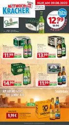 Gazetka promocyjna Getraenkeland - Gazetka - ważna od 19.08 do 19.08.2023 - strona 2 - produkty: aktionspreis, alkohol, beck's, bestpreis, bestpreise, eis, holsten, jever, pils, pilsener, premium pils, reis, schöfferhofer, Staropramen, steiner, Ti, warsteiner