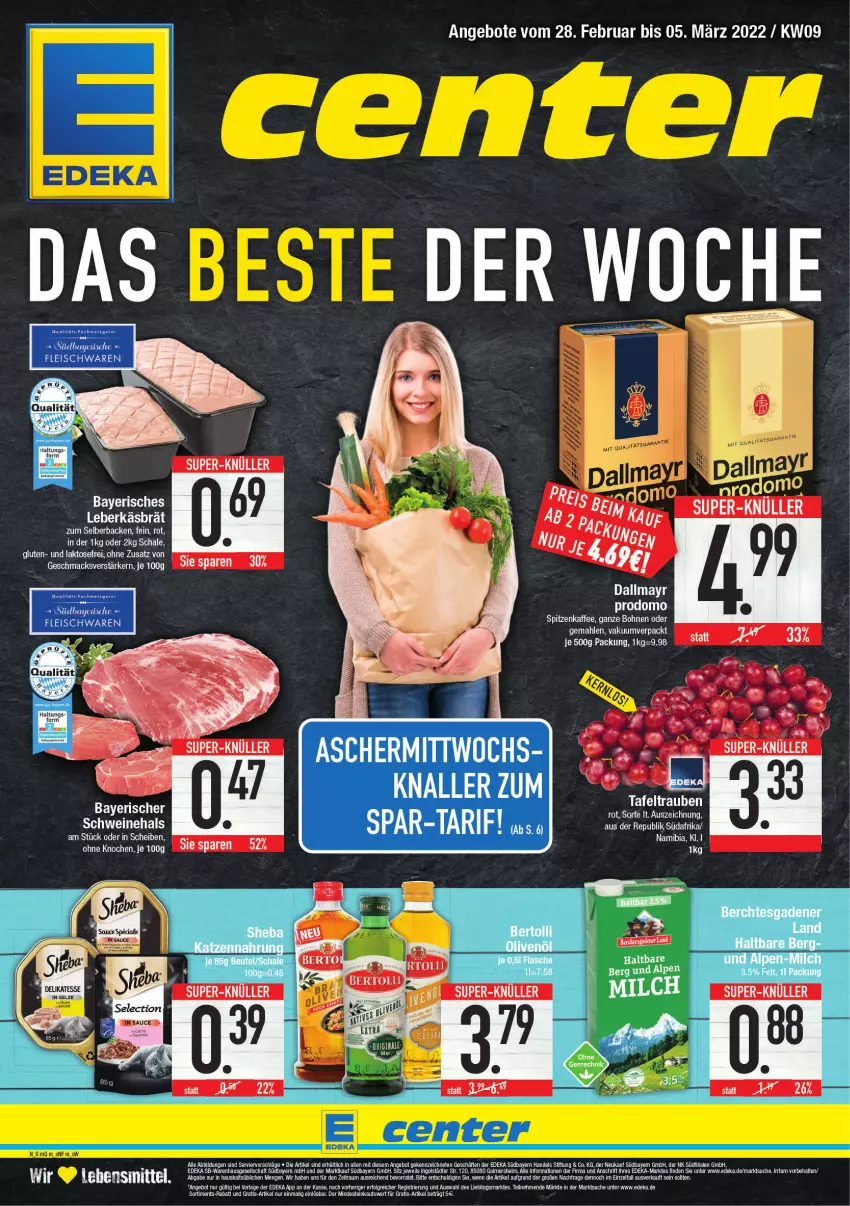 Aktueller Prospekt E Center - Angebote der Woche - von 28.02 bis 05.03.2022 - strona 1 - produkty: sheba, Ti