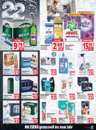 Gazetka promocyjna Edeka - Angebote der Woche - Gazetka - ważna od 01.01 do 01.01.2022 - strona 17 - produkty: alleinfuttermittel, allzweckreiniger, Alwa, ariel, baby-dry, Bau, beutel, bitburger, bügel, bügelflasche, burger, colgate, creme, deka, duschdas, duschgel, eis, felix, flasche, flensburger, flüssigseife, getränk, getränke, Hefe, hefeweizen, lenor, lenor weichspüler, LG, Meister, meister proper, mineralwasser, nestlé, nuss, pampers, pantene, pantene pro-v, papier, pils, pilsener, portionsbeutel, pro-v, purina, reiniger, reis, Ria, schöfferhofer, Seife, shampoo, shampoo oder spülung, sonderposten, Spreequell, spülung, Ti, toilettenpapier, top-preis, vollwaschmittel, waschmittel, wasser, weck, weichspüler, windeln, zahncreme