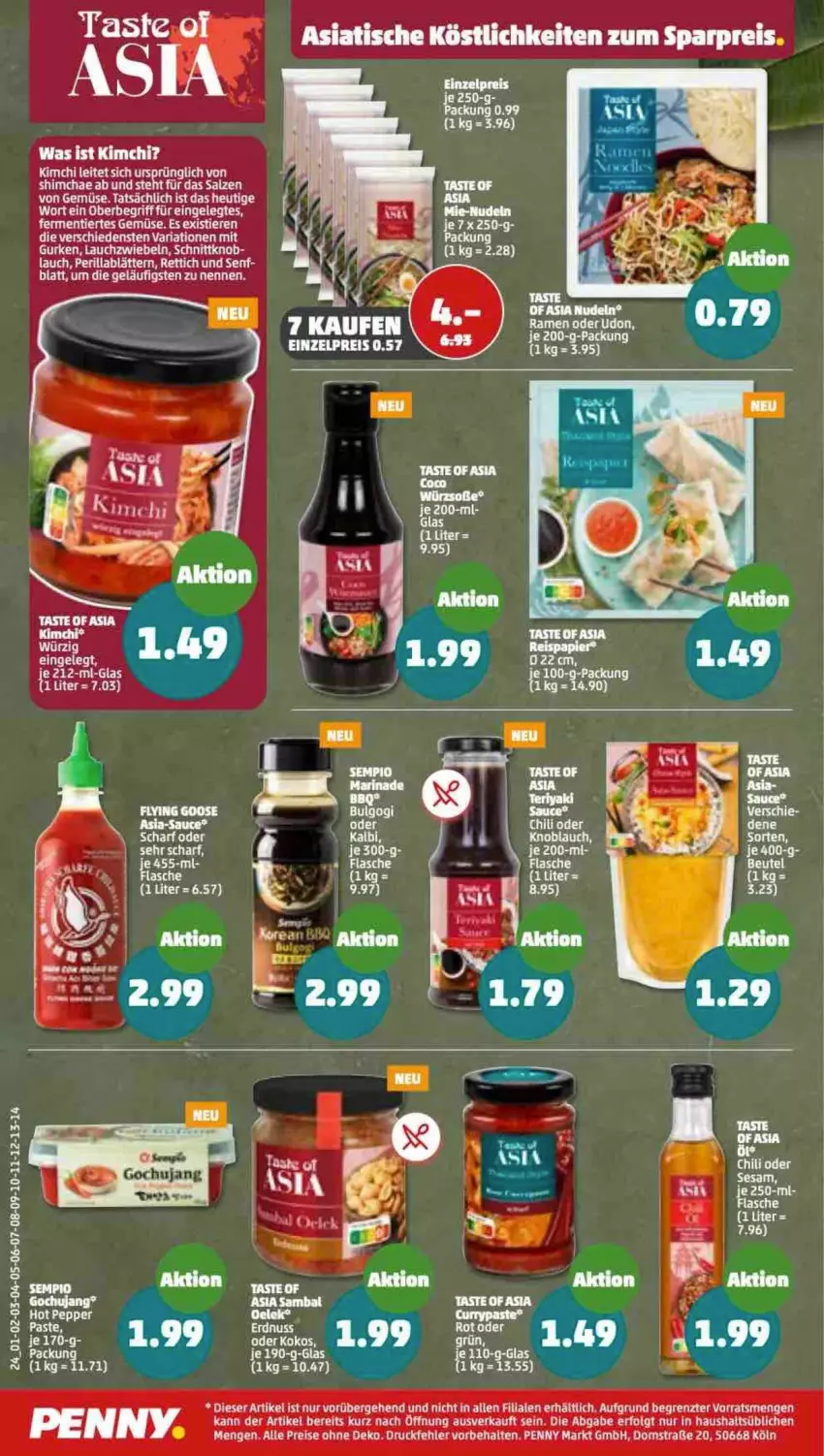 Aktueller Prospekt Penny - Prospekte - von 27.02 bis 04.03.2023 - strona 24 - produkty: eis, elle, gurke, gurken, Lauchzwiebel, lauchzwiebeln, LG, reis, Rettich, Ria, sauce, senf, sim, tee, Ti, tisch, ZTE, zwiebel, zwiebeln