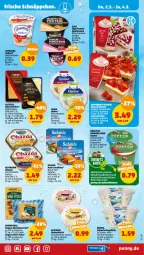 Gazetka promocyjna Penny - Prospekte - Gazetka - ważna od 04.03 do 04.03.2023 - strona 21 - produkty: auer, Bau, Bauer, Becher, Brei, cheddar, cheesecake, coppenrath, eis, filet, filets, hering, Herings, heringsfilets, Heu, höhlenkäse, Käse, käsescheiben, kuchen, Loose, Lust auf Kuchen, Lust auf Torte, mac, mais, natur, obazda, quäse, Ria, ring, sahne, salakis, sauce, schafkäse, schnäppchen, sim, Ti, topf, Topfen, torte, wurst