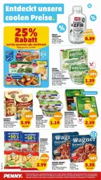 Gazetka promocyjna Penny - Prospekte - Gazetka - ważna od 04.03 do 04.03.2023 - strona 6 - produkty: arla, Becher, beutel, bresso, eis, flasche, fleisch, frischkäse, gin, grünländer, Käse, käsescheiben, Kefir, LG, Müller, nuss, Ofen, Ofenkäse, original wagner, pizza, ricotta, rouge, rougette, salami, spinat, steinhaus, steinofen, tee, Ti, torte, tortelloni, wagner