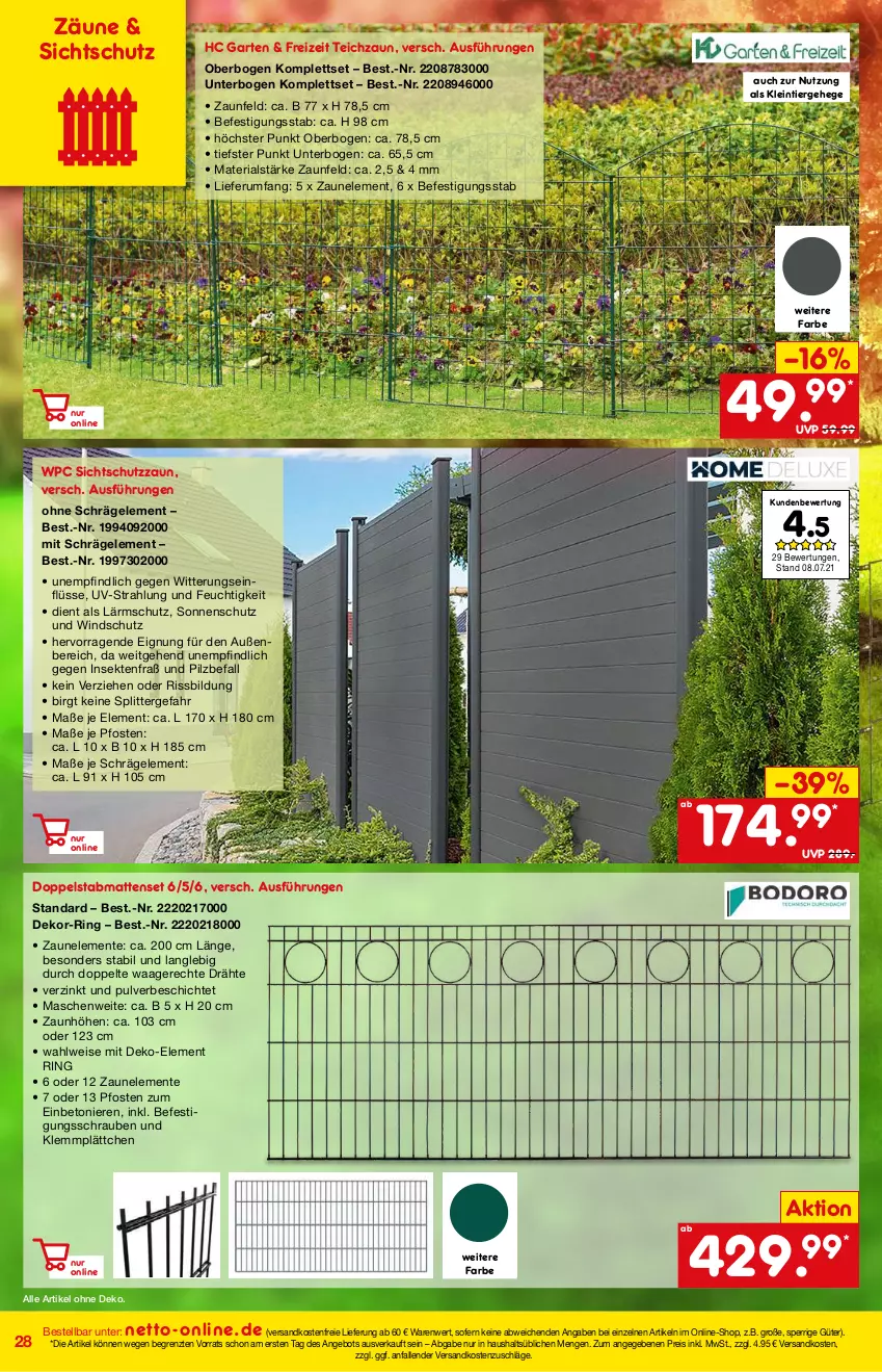 Aktueller Prospekt Netto Marken-Discount - August - von 01.08 bis 31.08.2021 - strona 28