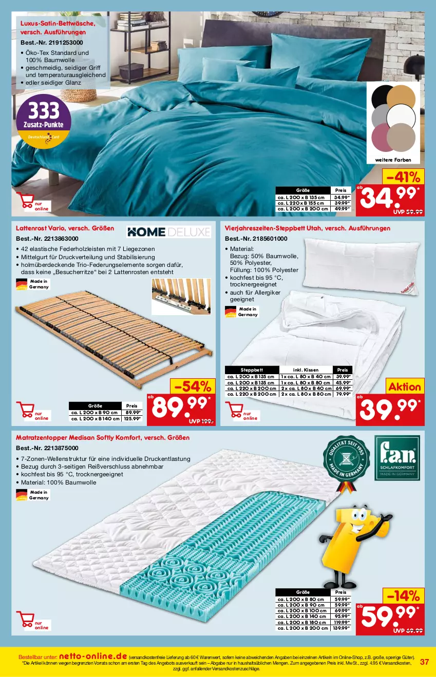 Aktueller Prospekt Netto Marken-Discount - August - von 01.08 bis 31.08.2021 - strona 37