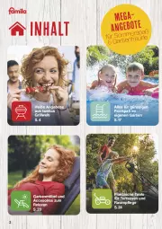 Gazetka promocyjna Famila - Prospekte - Gazetka - ważna od 31.10 do 31.10.2024 - strona 2 - produkty: ACC, angebot, angebote, axe, Garten, gartenmöbel, grill, möbel, pool, rasen, rel, Ti, tisch