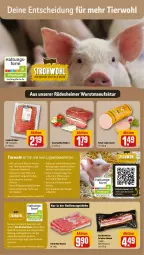 Gazetka promocyjna Rewe - Prospekte - Gazetka - ważna od 24.02 do 24.02.2024 - strona 10 - produkty: Bau, bio, eimer, ente, Faktu, landschinken, leberwurst, mac, Mode, nuss, ring, schinken, schwein, schweine, schweine-bauch, Sport, Ti, tisch, wein, weine, wurst