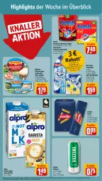 Gazetka promocyjna Rewe - Prospekte - Gazetka - ważna od 24.02 do 24.02.2024 - strona 2 - produkty: alpro, barilla, elle, geschirr, hafer, Käse, käse vielfalt, kraft, milka, milkana, pasta, pils, pilsener, reiniger, sahne, Schal, Schale, Schmelzkäse, somat, Ti, veltins, veltins pilsener, wc frisch