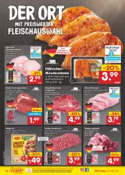 Gazetka promocyjna Netto Marken-Discount - Filial-Angebote - Gazetka - ważna od 06.08 do 06.08.2022 - strona 14 - produkty: braten, burger, eis, filet, fleisch, gulasch, hackfleisch, jungbullen, kräuter, kräutern, maggi, maggi fix, marinade, minutensteaks, natur, ndk, pute, reis, rind, rinder, rinder-hackfleisch, Rippen, schnitten, schwein, schwein und rind, steak, steaks, suppe, suppen, suppenfleisch, Ti, versandkostenfrei, vom schwein und rind, wein