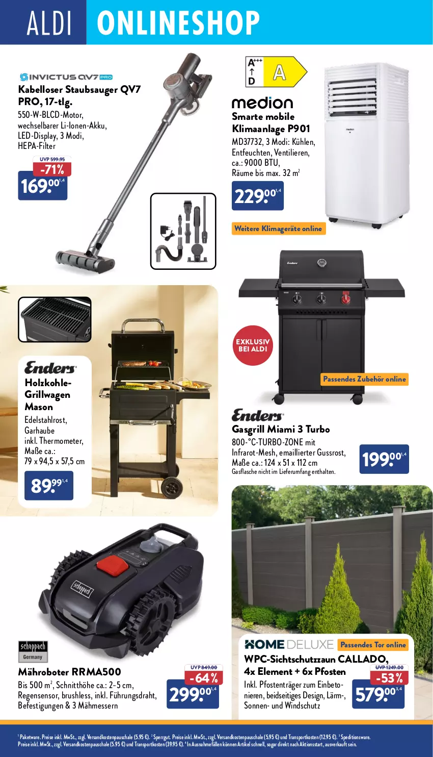 Aktueller Prospekt Aldi Nord - Von Montag - von 02.06 bis 07.06.2025 - strona 35 - produkty: akku, aldi, Draht, edelstahl, eis, flasche, gasgrill, grill, Holz, holzkohle, holzkohlegrill, klimagerät, Kohlegrill, LG, mähroboter, messer, ndk, reis, rum, Schal, Schale, Sport, staubsauger, thermometer, Ti, Windschutz