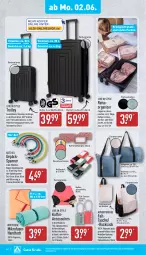 Gazetka promocyjna Aldi Nord - Von Montag - Gazetka - ważna od 07.06 do 07.06.2025 - strona 14 - produkty: ACC, accessoires, aldi, Anhänger, auto, beutel, dell, Einkaufstasche, eis, elle, gin, handtuch, koffer, mikrofaser, Mode, reis, reisetasche, reisetrolley, Ria, rucksack, sac, schutzhülle, Tasche, taschen, Teleskop, Ti, trolley, tuc, ZTE