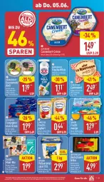Gazetka promocyjna Aldi Nord - Von Montag - Gazetka - ważna od 07.06 do 07.06.2025 - strona 29 - produkty: aioli, aldi, Alpenhain, bärenmarke, Becher, bratwurst, camembert, creme, danone, danone fruchtzwerge, eis, feinjoghurt, frucht, fruchtjoghurt, fruchtzwerge, gin, grill, guacamole, gurke, homann, joghur, joghurt, kartoffel, landliebe, milch, mövenpick, reis, salat, Sushi, Ti, wurst, ZTE