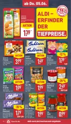 Gazetka promocyjna Aldi Nord - Von Montag - Gazetka - ważna od 07.06 do 07.06.2025 - strona 30 - produkty: Ajvar, aldi, alkohol, angebot, angebote, bahlsen, beutel, biscotto, bonne maman, brötchen, comtess, eis, elle, gebäckmischung, gelee, gewürz, konfitüre, kracher, kuchen, lorenz, mam, maoam, milka, nuss, obst, reis, rosen, teller, Ti, tiefpreis, weizenbrötchen, zucker