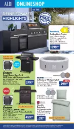 Gazetka promocyjna Aldi Nord - Von Montag - Gazetka - ważna od 07.06 do 07.06.2025 - strona 33 - produkty: aldi, Bau, baumwolle, bett, bettwäsche, decke, eis, Ergee, flasche, gasgrill, grill, kissen, Kissenbezug, küche, kühlschrank, lack, ndk, pool, reis, rum, Schal, Schale, Schrank, schutzhülle, Sport, tagesdecke, Ti, Trockner, Whirlpool, wolle