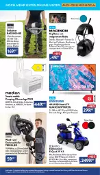 Gazetka promocyjna Aldi Nord - Von Montag - Gazetka - ważna od 07.06 do 07.06.2025 - strona 34 - produkty: akku, aldi, alle artikel ohne dekoration, Bau, decke, dekoration, Draht, eis, Elektro, elle, erde, kopfhörer, li-ion-akku, papier, quad, Radio, rwe, Schleifpapier, telefon, Teleskop, teller, Ti, uhd