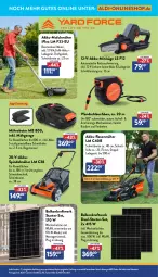 Gazetka promocyjna Aldi Nord - Von Montag - Gazetka - ważna od 07.06 do 07.06.2025 - strona 36 - produkty: akku, akku-rasenmäher, aldi, alle artikel ohne dekoration, auto, Bau, Brei, bürste, bürsten, dekoration, eis, erde, Kette, kraft, ladegerät, li-ion-akku, mähroboter, rasen, rasenmäher, Ria, rwe, säge, schlauch, senf, Spindelmäher, Ti, tisch