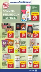 Gazetka promocyjna Aldi Nord - Von Montag - Gazetka - ważna od 07.06 do 07.06.2025 - strona 38 - produkty: Asia Green Garden, auer, Becher, beutel, bratwurst, briketts, eis, flasche, frucht, gewürz, grapefruit, grill, grillholzkohle, Holz, holzkohle, Kamin, milch, natur, nuss, Ofen, pils, Quellbrunn, reis, rel, sonnenmilch, Ti, tiefpreis, wasser, würfel, wurst