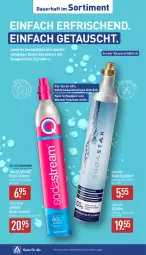 Gazetka promocyjna Aldi Nord - Von Montag - Gazetka - ważna od 07.06 do 07.06.2025 - strona 39 - produkty: auer, Bau, flasche, getränk, Soda, sodastream, Ti, wasser