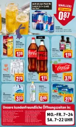 Gazetka promocyjna Rewe - REWE Ihr Kaufpark - Gazetka - ważna od 02.04 do 02.04.2022 - strona 21 - produkty: Alwa, amecke, Berger, bio, black forest, burger, Cap, capri-sun, coca-cola, cola, drink, eis, energy drink, ente, frucht, fruchtsaft, fruchtsaftgetränk, getränk, Hohes C, Kinder, lack, mineralwasser, red bull, reis, saft, säfte, Ti, uhr, wasser